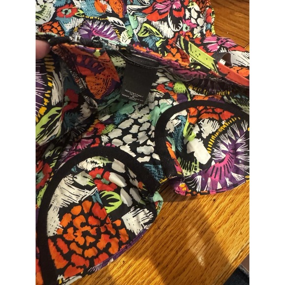 Vintage Moda International Women's Floral Colorful Spaghetti Strap Dress Sz 2 - Picture 8 of 8